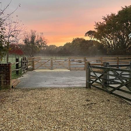 The Stable Yard @ Manor Bank Cottage Beaulieu Exterior foto